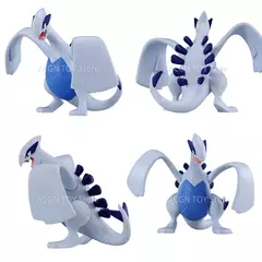 Original tomy pokemon figura zacian zamazentaeshiram arceus lunala rayquaza giratina zygarde palkia kyogre ação brinquedos pvc - comprar online
