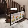 Rede isolada para animais de estimação, cercas de barreira para cães, portão de escadas, novo cercadinho dobrável de malha respirável para cerca de segurança de cães, portão de bebê