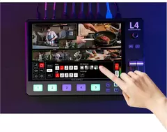Feelworld l4 10.1 "touch multi-câmera misturador de vídeo switcher usb3.0 streaming rápido transmissão switcher sdi hdmi-compatível - Wolf Magazine