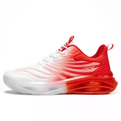 Altura de sola grossa masculina aumentando tênis, calçados esportivos, respirável, antiderrapante, casual, corrida, malha, andar na internet