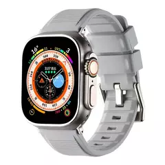 Pulseira de Silicone Suave para Relógio Apple, Ultra Band, Pulseira Desportiva em Borracha, Série iWatch 8, 7, 6, 5, 4, SE, 49mm, 45mm, 44mm, 42mm na internet