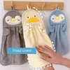 Toalha de microfibra para banheiro, Baby Wipes, Extra Grosso, Lenço Coral Velvet, Desenhos animados infantis, Toalha Absorvente Animal