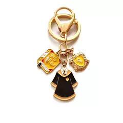 Imagem do Hogwarts Badge Keychain para Crianças, Harry Potter, Periféricos de Filme, Pingentes Mochila, Decorações de Festa, Grifinória Sonserina, Brinquedos Presente