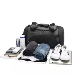 Imagem do Saco durável impermeável dos esportes, saco do Gym, sacos da aptidão do treinamento, bolsa multifuncional, Tote exterior da natação do esporte