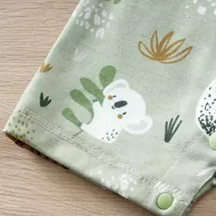 IURNXB-Romper infantil de estampa animal zoológico para bebê recém-nascido, bodysuit falso de duas peças com mangas curtas, casual, adorável