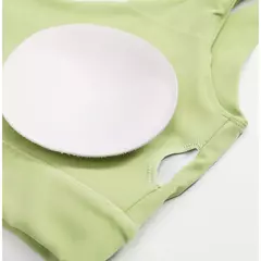 Imagem do Conjunto de saia de ioga para mulheres, treino de ginástica, sutiã de ombro feminino de cintura alta, sutiã de tênis feminino