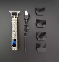 Imagem do 2024 barbeador elétrico profissional para homens navalha para homens cortador de barba aparador barbeiro máquina de barbear t9 máquina de cortar cabelo dropshipping