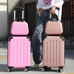 Conjunto de malas rolantes e bolsas de viagem com rodas giratórias 20 '' maleta de bagagem com carrinho de cabine grande capacidade
