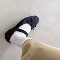 Imagem do Sapatilhas com nó borboleta para mulheres, sapatos Mary Jane, sandálias casuais femininas, calçado feminino, fora, slides de moda, Lolita, Novo, 2022, 2024