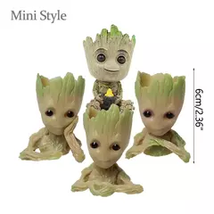 Desenhos animados Groot Figurines para Decoração de Casa, Modelo Miniatura, Desktop Display, Artesanato, Árvore Homem Ornamento, Decoração Do Escritório, 5cm na internet