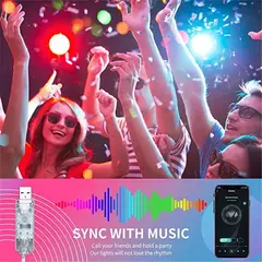Smart RGB LED String Lights, Bluetooth, Fairy Lights, Festão, Árvore de Natal, Casamento, Decoração do jardim ao ar livre, Ano Novo L, 5 m, 10 m, 20m - Wolf Magazine