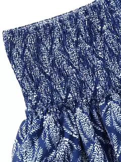 Saia curta plissada floral feminina, vintage, cintura alta, plissado, minissaia, férias femininas, vestido boêmio, verão, 2024 - loja online