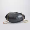 Sacos de noite acrílicos pérola para mulheres, bolsa de luxo, mini carteira feminina, bolsa de ombro corrente concha, crossbody, festa de casamento