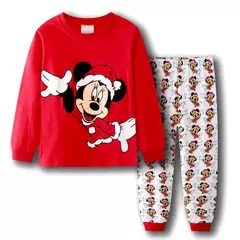 Conjunto de pijamas infantil Minnie Cartoon, pijamas meninas, roupas infantis, bebê, algodão, muitos estilos, primavera, outono, novo - comprar online