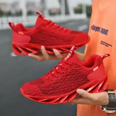 Tênis de corrida antiderrapante respirável para homens e mulheres, tênis esportivos, moda casual, primavera e outono - loja online