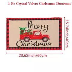 Tapete ao ar livre da porta do Natal, tapete de Papai Noel, casar decorações do Natal para a casa, ornamento do Xmas, presentes do ano novo, 2025, 2025 na internet