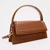 Za mylrf bolsa de ombro das mulheres, pequeno saco quadrado, cor preta, moda casual, novo