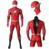 Red Barry Allen Adulto Homens Halloween Cosplay 3D Impressão Digital Macacão Cosplay Bodysuit Zentai Terno Jason Garrick Traje