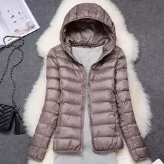 Imagem do Casacos com capuz para mulheres, jaqueta puffer para mulheres, 15 cores, plus size, 5XL, 6XL, 7XL, novo, primavera, outono, 2022