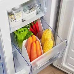 Caixa De Armazenamento De Geladeira, Organizador De Geladeira, Legumes Frescos, Caixas De Frutas, Cesta De Drenagem, Despensa, Organizador De Cozinha - Wolf Magazine