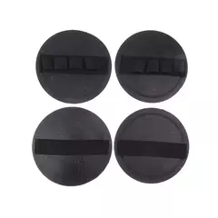 Escova de banho esfoliante do corpo preto, removedor de pele morta, ferramentas de banho, toalha de banho circular indolor, material PVA na internet