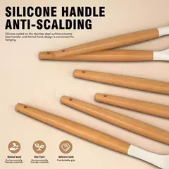 Utensílios De Cozinha De Silicone De Grau Alimentício, Cozinhando Conjunto De Utensílios De Cozinha, Panelas, Turner, Espátula, Colher De Medição, Prático, 14Pcs - Wolf Magazine