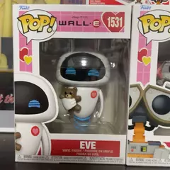 Funko pop walle dia dos namorados figuras de vinil wall-e & eve estatueta de ação conjunto pvc modelo boneca brinquedos colecionáveis presentes do festival na internet