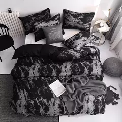 Duvet Cover Set com Pillow Case, Duplo Consolador, cama Set, Quilt Cover, Cama de solteiro, Rainha, Rei, Casal, 3pcs - Wolf Magazine