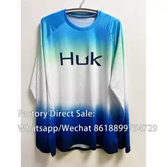 Manga Longa dos homens Proteção UV Crewneck Camisa, Tops De Pesca, Roupas Esportivas, Camisa Estampada, Estampa Humana - loja online
