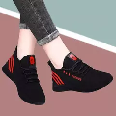 Sapatos Vulcanizados Respiráveis para Mulheres, Air Mesh, Tênis Esportivos Casuais, Tênis, Moda Feminina, 2023