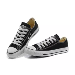 Converse-all star clássico unisex skate sapatos para homens e mulheres, preto na internet