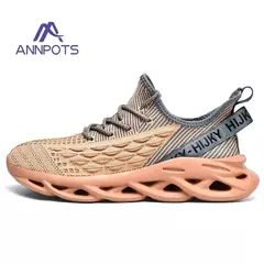 Tênis de corrida branco respirável casual masculino, masculino leve, antiderrapante, esportes clássicos, mulheres, casal, tênis de malha, tênis - comprar online
