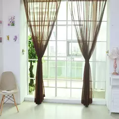 Romântico Quarto Gaze Cortina, Sala, Home Decor, Janela Sheer, Voile Cortinas, Janelas Tulle, Cortinas de porta - comprar online
