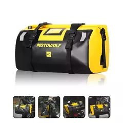 Imagem do Universal impermeável motocicleta cauda sacos, assento traseiro, ciclismo, acampamento, viagens, moto, scooter, pacote de bagagem do esporte, 66L, 40L