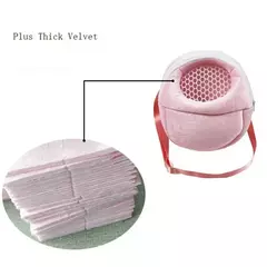 Transportadora de Animais Respirável com Trela de Rato, Carry Pouch, Gaiola, Hamster, Chinchila, Cobaia, Viagem, Quente, Pequeno - comprar online