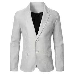 Terno de tecido textura luxuoso masculino, jaqueta confortável, casaco de casamento, melhor desempenho de palco, primavera verão