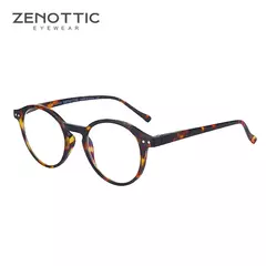 Zenottic 2024 retro óculos de leitura anti luz azul bloqueando leitores moda leve óculos feminino masculino dioptria 0 a 4.0 - Wolf Magazine