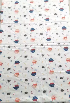 Cama cabida bebê folhas, 140x70cm, versão personalizada - Wolf Magazine