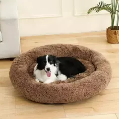 Camas macias para cães, casa de pelúcia longa e macia, melhor cama para cães, cesta, produtos para animais de estimação, almofada, cama para gatos, animais, sofá de dormir - comprar online