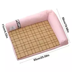 Imagem do Lavável antiaderente gato arrefecimento Mat, Cama do cão removível, Canis camas, Mantenha seu animal de estimação fresco, Verão