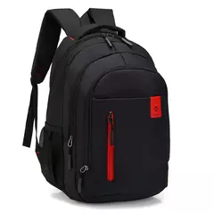 Mochila Oxford Business impermeável para homens e mulheres, bolsa para computador, mochila de viagem casual, mochila escolar luminosa, nova na internet