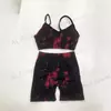 Fato de treino feminino com 2 peças, roupas esportivas, roupas de ioga, fitness, roupas esportivas, academia, musculação, verão, 2024
