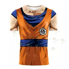 Imagem do 3D Dragon Ball compressão t-shirt, engraçado jogo casual t-shirt, roupas de fitness, Cool Cartoon Tops, moda verão, novo