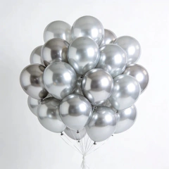 20 pçs metal ouro prata balões ouro glitter restos de papel balão transparente festa de aniversário decoração de casamento 12 polegada ballon - Wolf Magazine