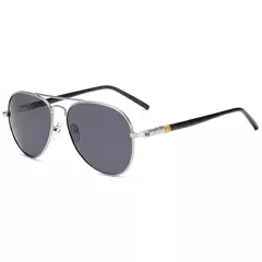 Homens E Mulheres Óculos De Sol Polarizados Coloridos Óculos Reflexivos Óculos De Condução Preto Unisex Lentes Piloto Uv400