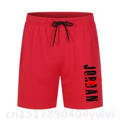 Esporte e lazer malha shorts, calças de praia para uso diário, moda, novo