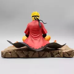 Uzumaki naruto anime figura naruto ação estatueta 16cm sentar na meditação postura estátua tela decoração colecionável anime brinquedos presente - Wolf Magazine