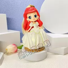 Novo bandai disney a pequena sereia anime qposket personagens ariel glitter linha figura de ação modelo colecionável brinquedos aniversário - Wolf Magazine