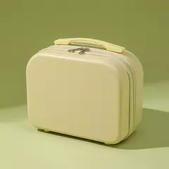 Mini Saco De Maquiagem Vintage, Caso De Viagem Portátil, Pequena Caixa De Bagagem, Handy Caixa De Presente, Senha De Rolamento De Bagagem, 14 ", 16";;VERDADEIRO;;"16 polegadas [com bloqueio de senha 35*27*16]],Ouro rosê