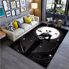 Disney-Pesadelo Antes do Natal Tapete Antiderrapante, Tapete Jack Area, Tapete para Casa, Sala de Estar, Quarto, Sofá, Cozinha, Filme - Wolf Magazine